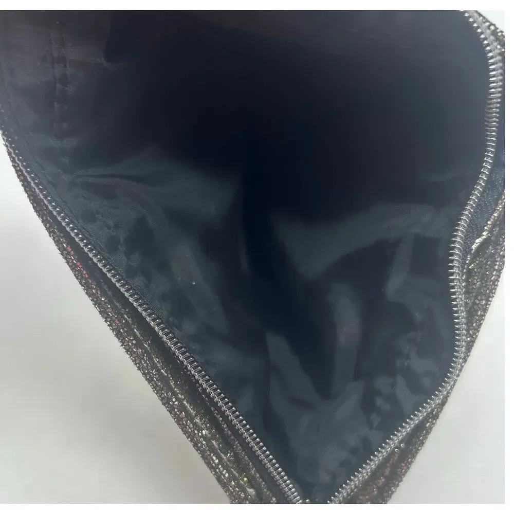 Victoria's‎ Secret Gold Metallic Cosmetic/Makeup Bag/Pouch